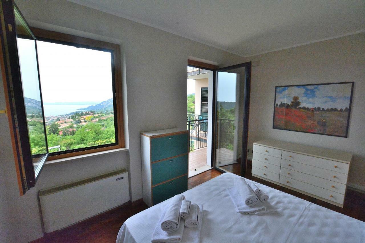 Apartmen Montegolo Four With Pool And Lake View Costermano sul Garda Exterior foto